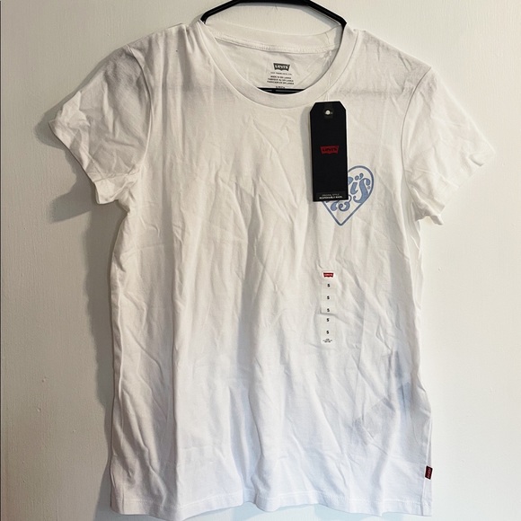 Levi’s Blue Heart Tee - Picture 3 of 4